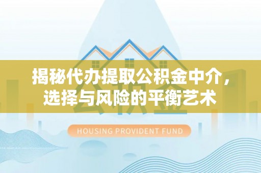 宽甸揭秘代办提取公积金中介，选择与风险的平衡艺术