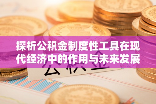 宽甸探析公积金制度性工具在现代经济中的作用与未来发展趋势