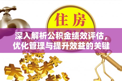 宽甸深入解析公积金绩效评估，优化管理与提升效益的关键路径